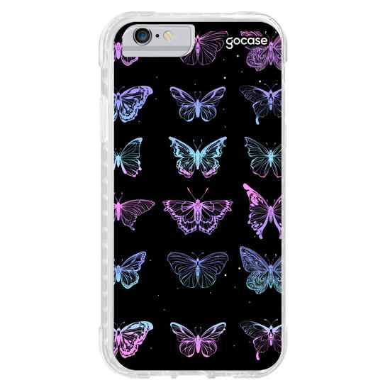 Capinha para celular Borboleta Holográfica Pattern