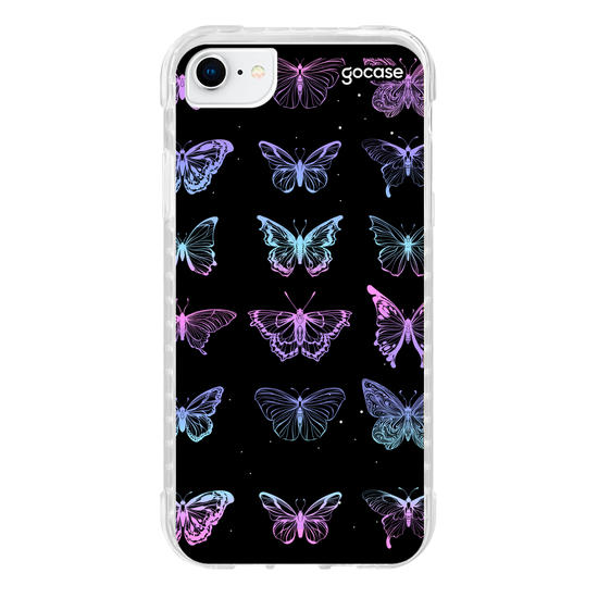 Capinha para celular Borboleta Holográfica Pattern