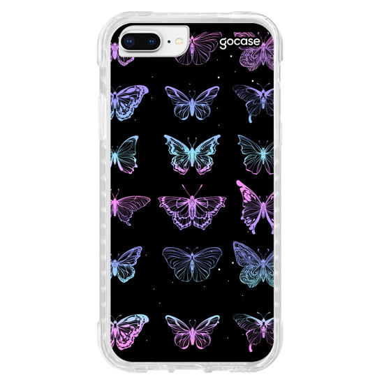 Capinha para celular Borboleta Holográfica Pattern
