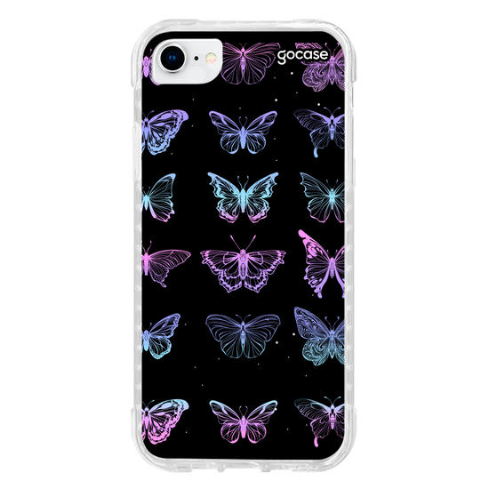 Capinha para celular Borboleta Holográfica Pattern