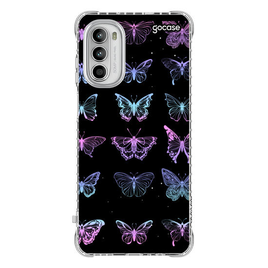 Capinha para celular Borboleta Holográfica Pattern