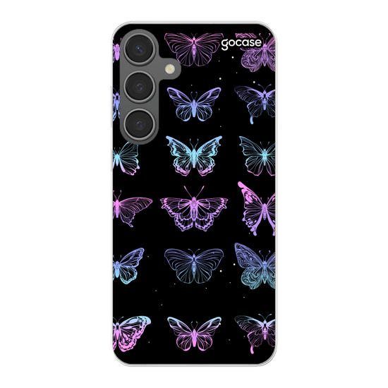 Holographic Butterfly Pattern Hülle