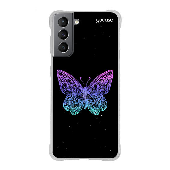 Capinha para celular Borboleta Holográfica