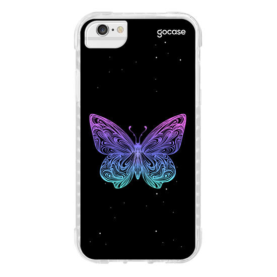 Capinha para celular Borboleta Holográfica