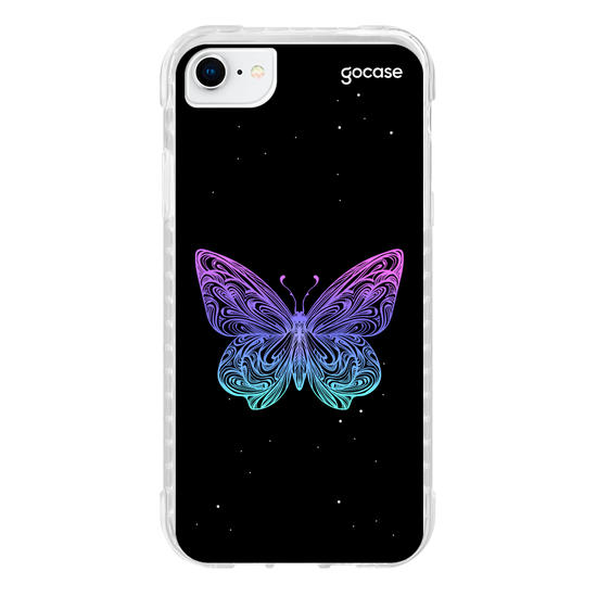 Capinha para celular Borboleta Holográfica
