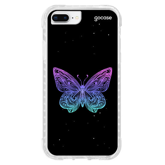 Capinha para celular Borboleta Holográfica