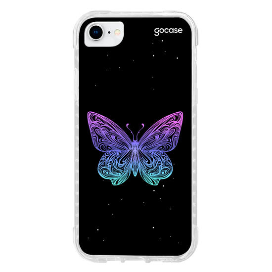 Capinha para celular Borboleta Holográfica