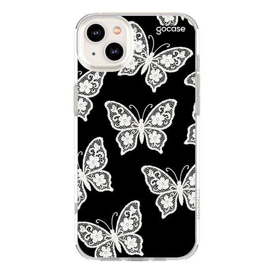 Capinha para celular  Borboleta Rendada Pattern
