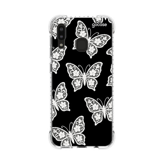 Capinha para celular  Borboleta Rendada Pattern