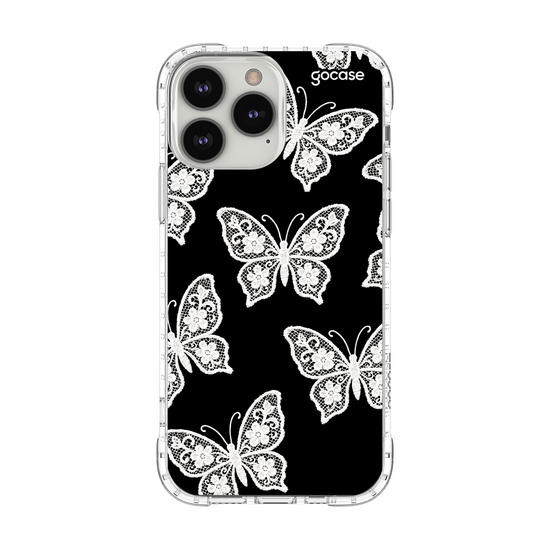 Capinha para celular  Borboleta Rendada Pattern