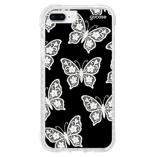 Capinha para celular  Borboleta Rendada Pattern