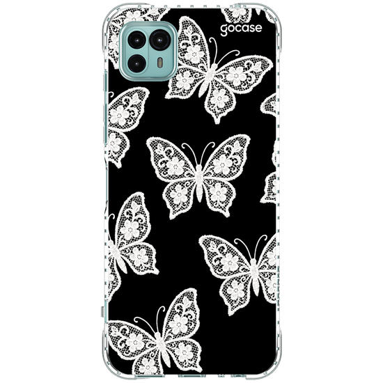 Capinha para celular  Borboleta Rendada Pattern