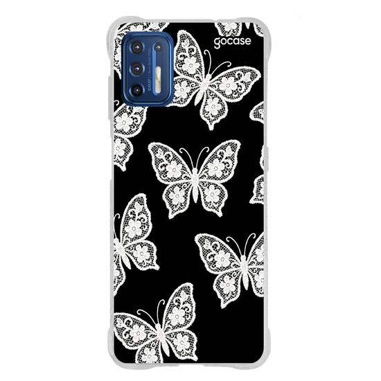 Capinha para celular  Borboleta Rendada Pattern