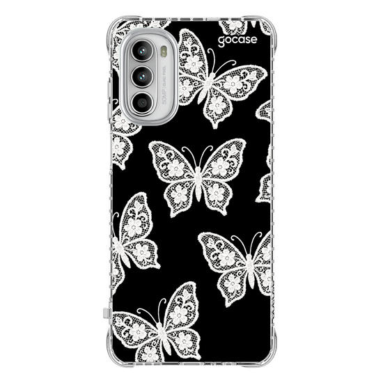 Capinha para celular  Borboleta Rendada Pattern