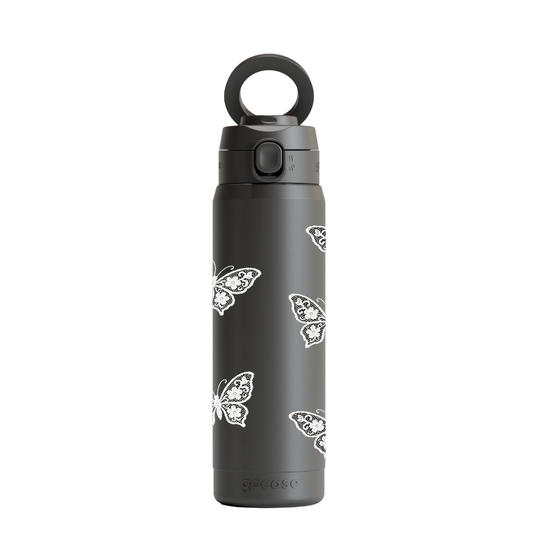 Garrafa Térmica Magsafe - Borboleta Rendada Pattern