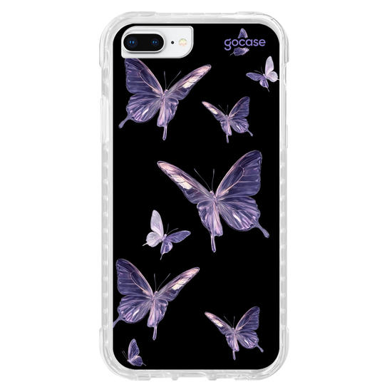 Capinha para celular  Borboleta Ametista