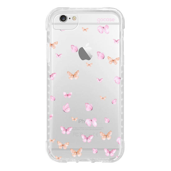 Capinha para celular  Borboletas Aquarelada Flutuantes
