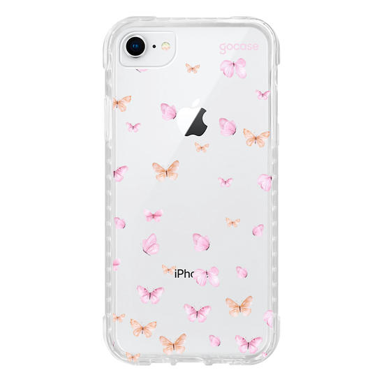 Capinha para celular  Borboletas Aquarelada Flutuantes