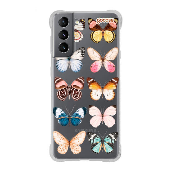 Capinha para celular  Borboletas - Brisa de Cores