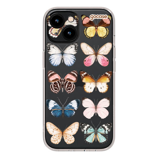 Capinha para celular  Borboletas - Brisa de Cores