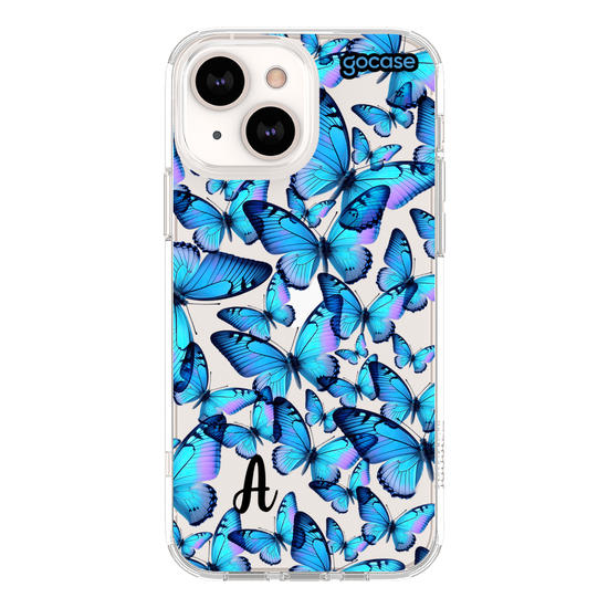 Capinha para celular Borboletas Celestes
