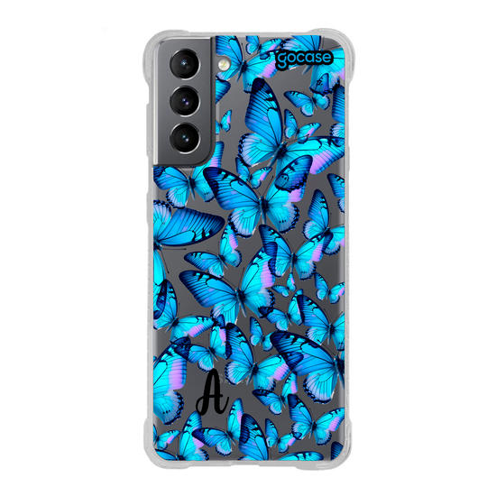 Capinha para celular Borboletas Celestes