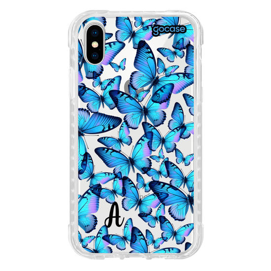 Capinha para celular Borboletas Celestes