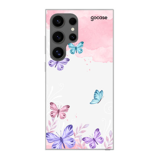 Butterflies with Watercolor Phone Case