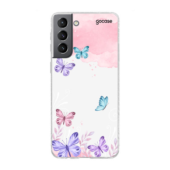 Butterflies with Watercolor Phone Case