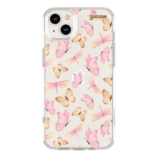 Capinha para celular  Borboletas e Libélulas