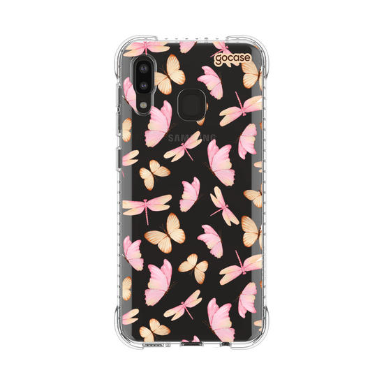 Capinha para celular  Borboletas e Libélulas