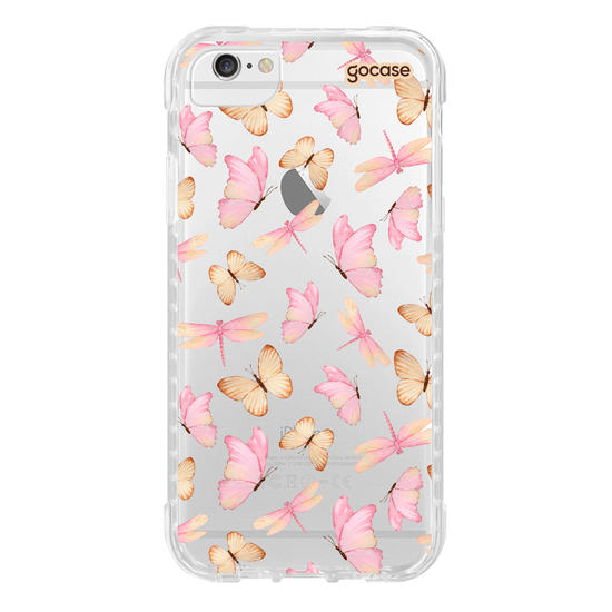 Capinha para celular  Borboletas e Libélulas