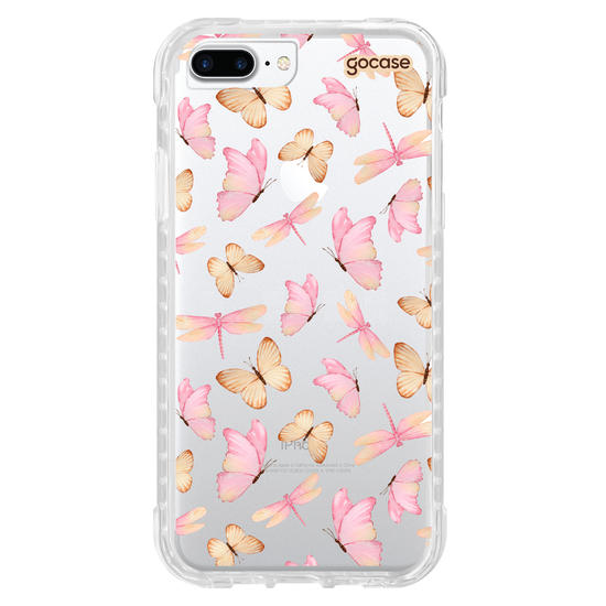 Capinha para celular  Borboletas e Libélulas