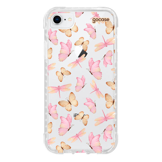 Capinha para celular  Borboletas e Libélulas