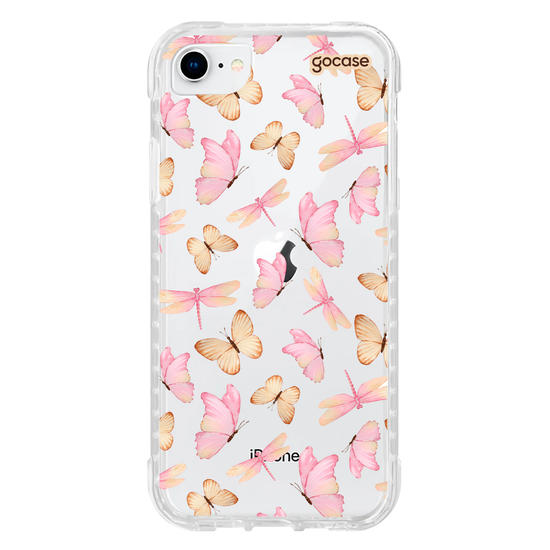 Capinha para celular  Borboletas e Libélulas