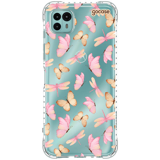 Capinha para celular  Borboletas e Libélulas