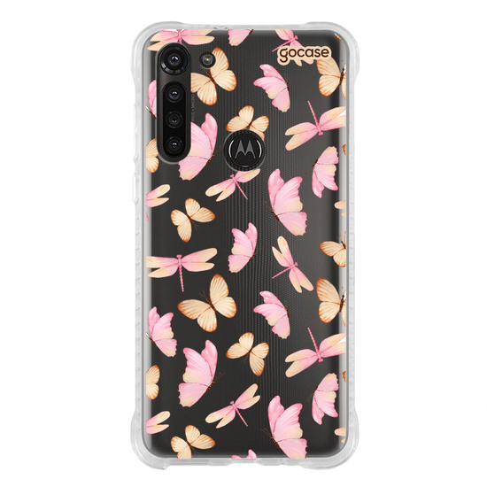 Capinha para celular  Borboletas e Libélulas