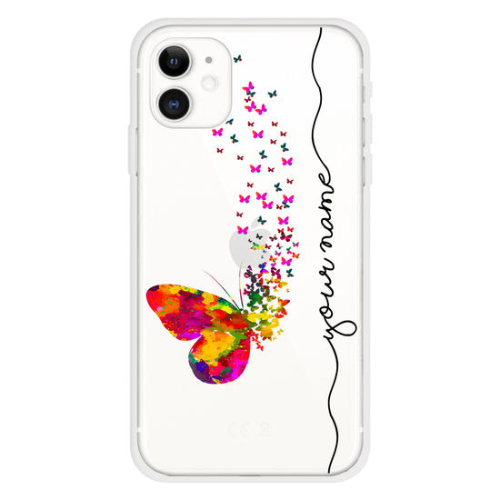 Floating Butterflies Handwritten Phone Case