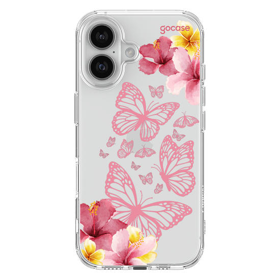 Capinha para celular  Borboletas Girly