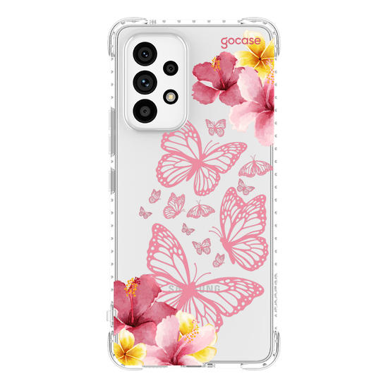 Capinha para celular  Borboletas Girly