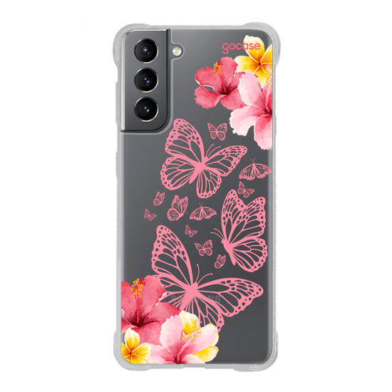 Capinha para celular  Borboletas Girly