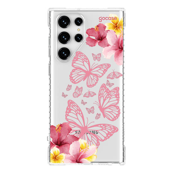 Capinha para celular  Borboletas Girly