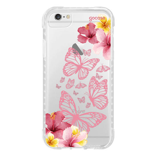 Capinha para celular  Borboletas Girly