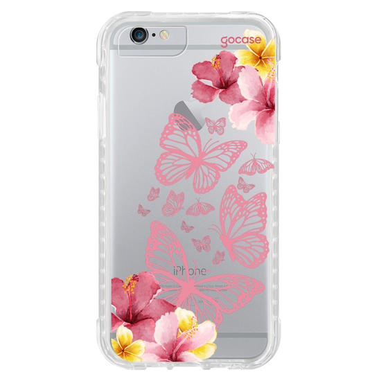 Capinha para celular  Borboletas Girly