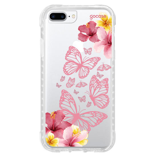 Capinha para celular  Borboletas Girly