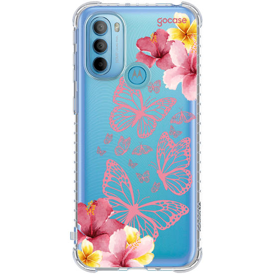 Capinha para celular  Borboletas Girly