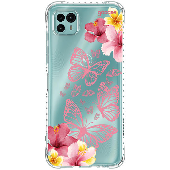 Capinha para celular  Borboletas Girly