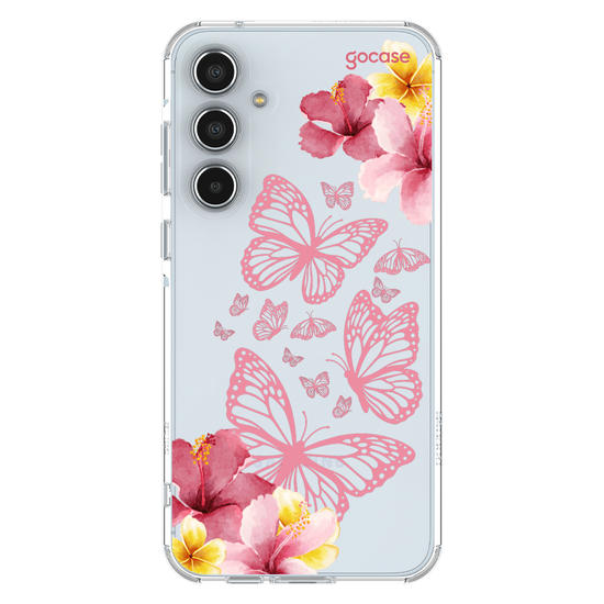 Capinha para celular  Borboletas Girly