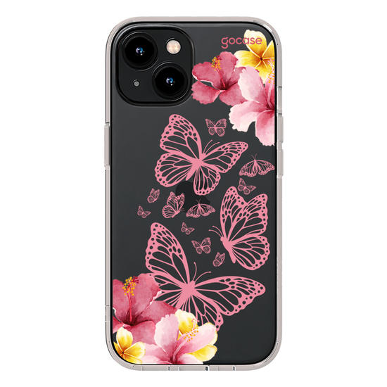 Capinha para celular  Borboletas Girly
