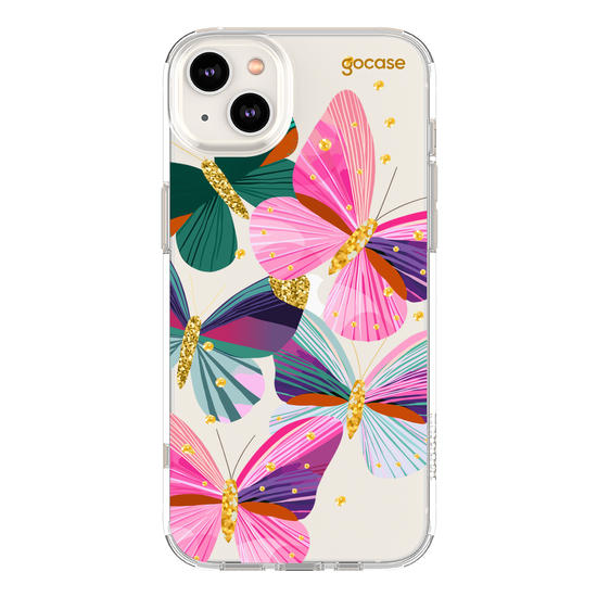 Capinha para celular  Borboletas Glam